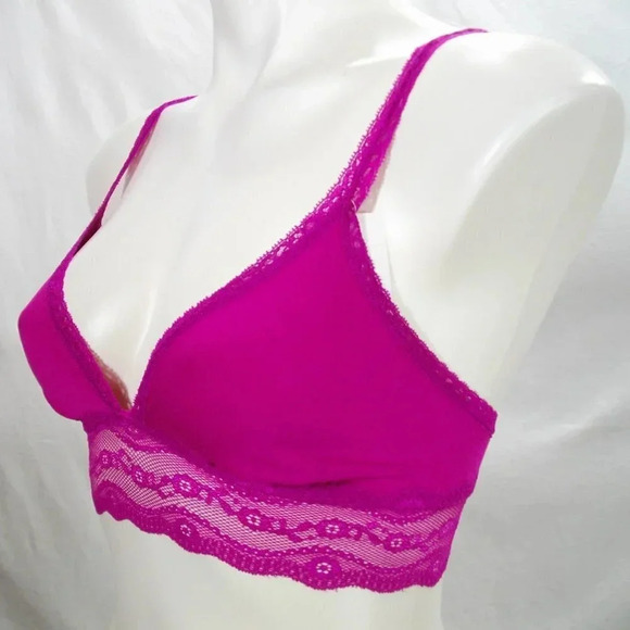 SMALL b.tempt'd Wacoal 935182 b.adorable Wire Free Bra Pink NWT - Picture 3 of 4